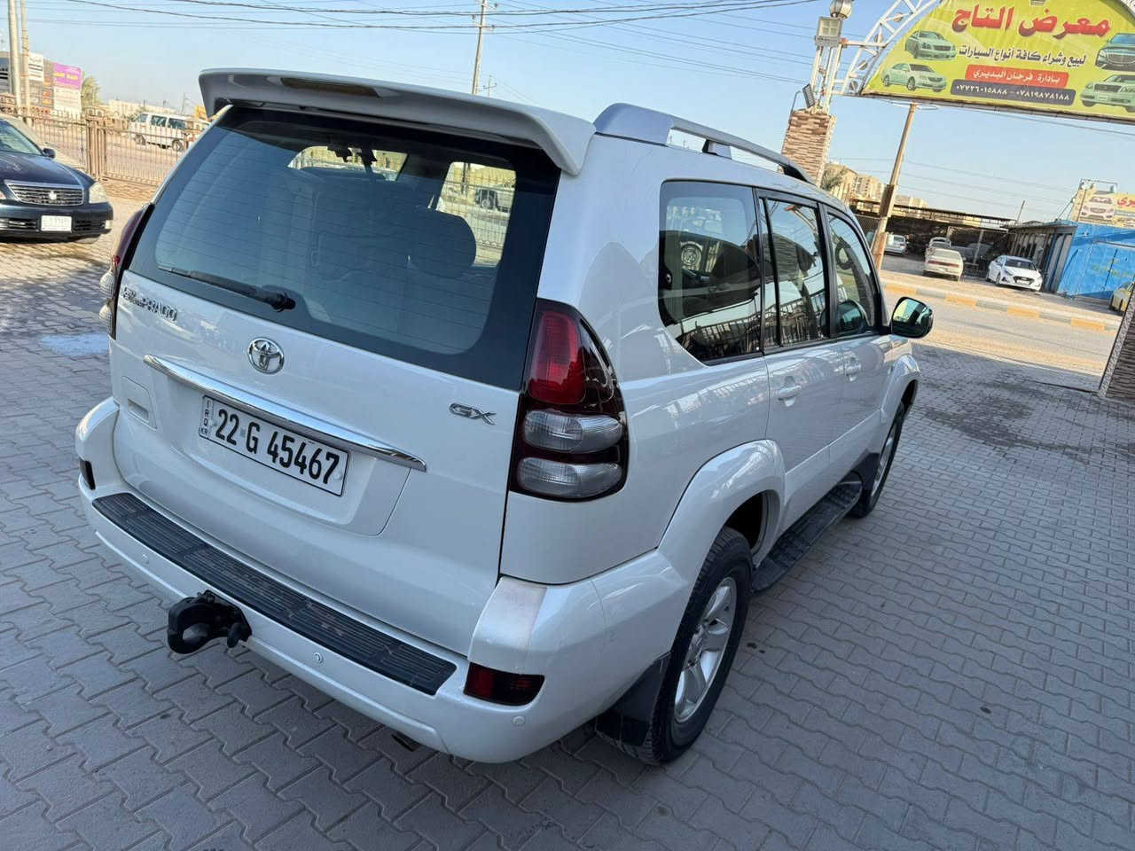 متوفر سياره برادو مديل ٢٠٠٨ كفاله عامه ما عده رصعه ب الخشم مال الجاملغ الأمامي و رصعه ب الخشم مال الجاملغ الخلفي ثنينهن عله صفحه اليمنه.و بيه تكحيل قليل محرك ٤ سلندر سبعه راكب خليجي رقمه اربيل خصوصي رقم دولي رايدين ب ١٨٠ وبيه مجال حك الجيه مكاني بصره ابو صخير


**إذا كنت صاحب هذا الإعلان وتريد حذفه لأي سبب، رجاءا أرسل رسالة إلى الدعم الفني**