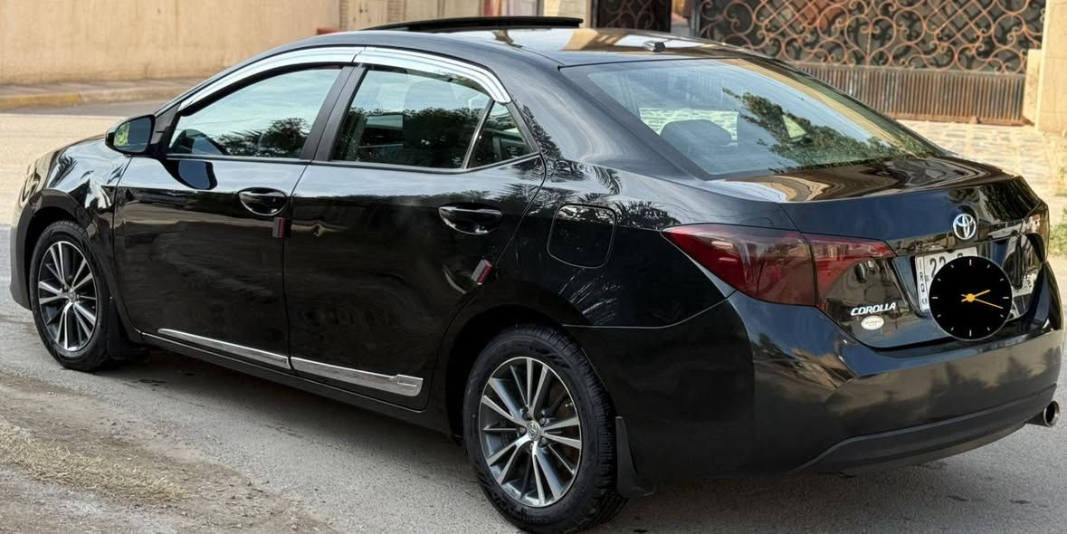 السلام عليكم
للبيع او مراوس بسياره احدث ونطي فرق

COROLLA  (LE)  PLUS 

كورلا LE بلاس موديل 2018 محرك 1800 VVT
ماشيه ٧٩ الف مايل
رقم شمالي الجديد تحويل فقط 
نظيفه جدا تخم تاير ياباني اصلي صدر جديد تبريد.تدفئة  كلها شغاله 
بيها جاملغ خلفي صبغ فقط بدون ايرباك وضربه بسيطه جدا بدون اي دواخل صور الحادث والسونار ورقم الشاصي كلها مرفقه بالصور 

فتحة سقف تحكمات ستيرن كاميرا خلفيه تبريد بيانو  تحديد مسار رادار امامي ارضيه مغلفه جلد  والخ..

 سعر ١٣٩ ورقه بيها مجال

عنوان (بغداد الكرخ العامريه)
للاستفسار اتصل او واتس اب
***********
