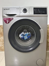 غسالة نوع نيوال تركي حجم سبعة كيلو السعر 225 للاستفسار 07832060037