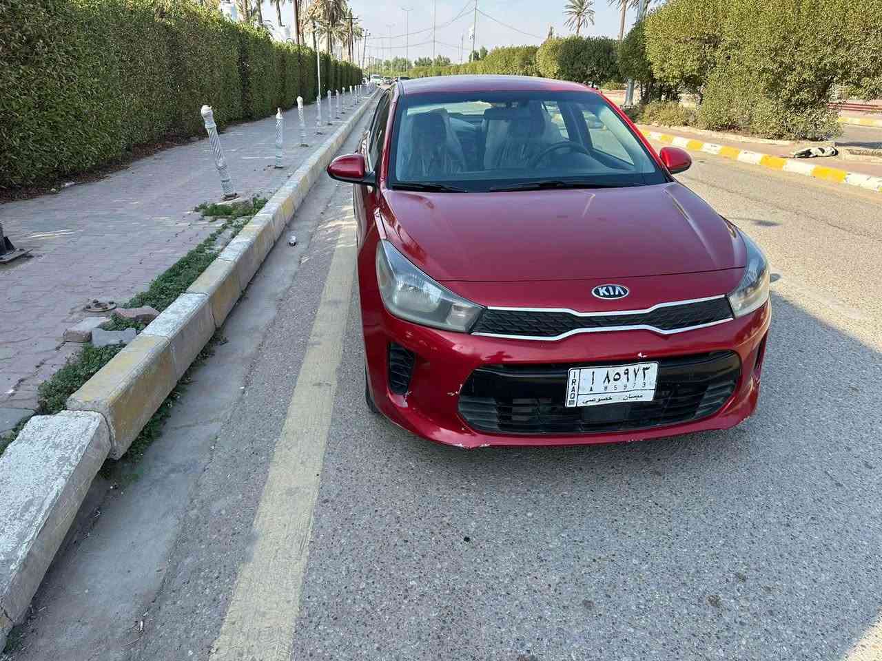 للبيع كيا ريو سبورت 2020 معوقين ميسان مكينه 1600 دبل نوزل شاشه كامر بدون ايرباك فقط صبغ بلبجم السعر 105 ورقه مكان العماره *********** عمارة, ميسان
