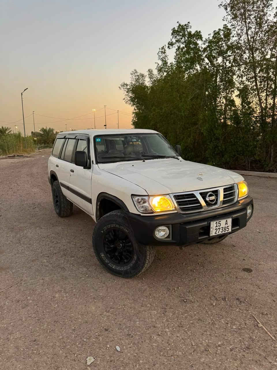 سلام عليكم 
من رخصت الادمن 

نيسان باترول 2002 خليجيه خليجيه 

كير عادي 🔰
مري امامي اوتو 🔰
تبريد ثلج 🥶🔰
دبلات استرالي🔰
تخم ويل مال بر 🔰
تخم تاير مال بر 🔰
لو كير شغال كامل 🔰
كأمره خلفيه 🔰
شاشه 🔰
صدر كامل جاهز 🔰
دبل. تانكي🔰
دبل اكسل 🔰
سياره كامله جاهزه ما بيها نقص شغل وطلع مابيها نواقص باب سائق مضروبه ومبدله نفس اللون فقص سياره حلوه ونضيفه كلش مال جني 

ملاحضه : السياره مو مال مزاد مو مال مزاد خليجيه السياره سيارات المزاد ب تفاليس  كلشي موجود 

رقم سياره أنبار أنكليزي تحويل او وكاله وين ما يعجبك مكانها بغداد البلديات 

السعر 98$ وبيها مجال بسيط كلش مناسب السعر 

***********

