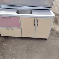 كاونتر • سنك أحمر • حله ورديه