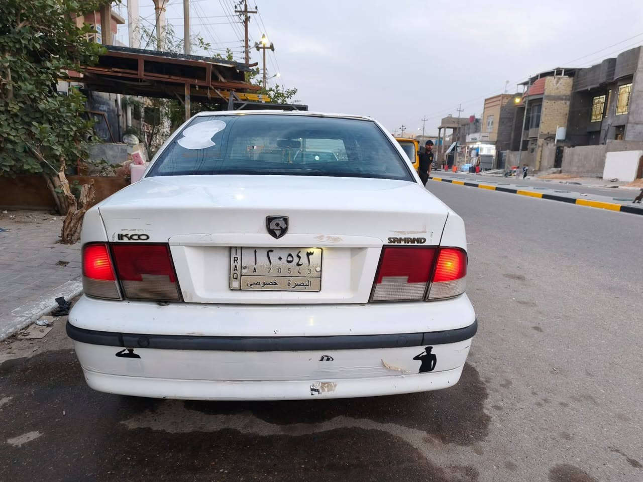 سمند مديل 11 مكفوله من الظربه والصبغ حداده كلها جديده مكينه وكير وتبريد دواخل جديده كهرباء كلها شغاله تخم تاير 80 % بصره مشروع وطني بيع ومراوس اذا اكو بيكم جمسي مارك بس نضاف شرط واطي فرق *********** بصره حي الشرطة البصرة, العراق
