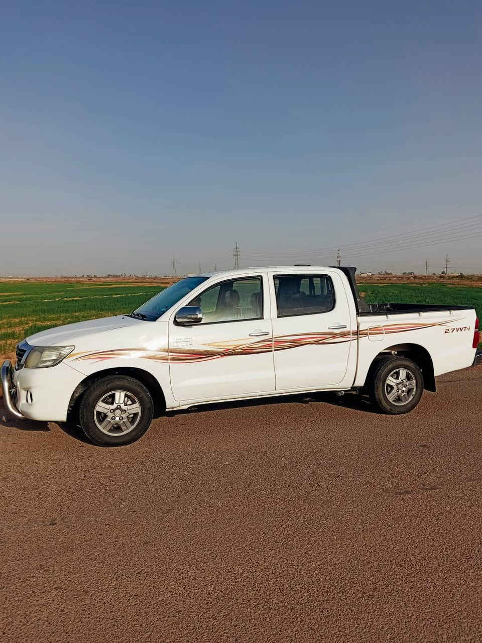 السلام عليكم للبيع بيك اب 2015 اوتماتيك شاصي 19 رقم ميسان انكليزي مجدد سنويه لل30 مكفوله كفاله عامه  تبريد ثلج مثل ما موضح بلسونار العنوان ميسان قظاء الكحلاء السعر 223 وبيها مجال للشراي ***********
