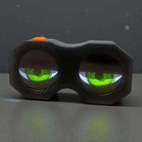 عيون LED • شحن USB • تحكم موبايل