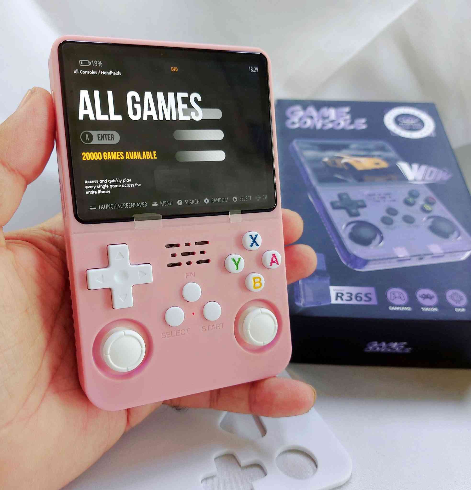 متوفر جهاز العاب محمول r36s قطعتين اسود وردي يدعم بلي وان و psp وباقي المحاكيات


**إذا كنت صاحب هذا الإعلان وتريد حذفه لأي سبب، رجاءا أرسل رسالة إلى الدعم الفني**