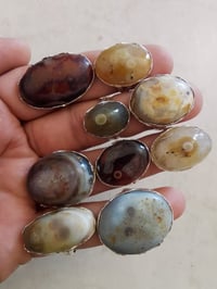 انا هذا لرزقنا ماله من نفاذ يارزاق يامجيب خواتم منوعه  صياغات فضه  احج...