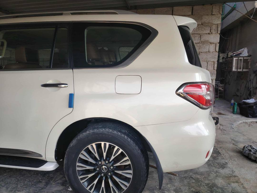 نيسان باترول 2015 رقم بغداد بسمي فول موصفات بلاتنيوم محرك الزغير مرغوب ثمانية سلندر. بيها ثلاث قطع صبغ اثر جراد مو حادث. ماكان بغداد ابو غريب. سعر 285 بيها مجال قليل. اي سفسار ***********.
***********
