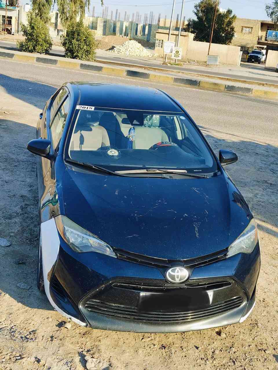 كورلا.
موديل 2018 
مواصفات LE
حادثها باب خلفي جهة السايق تبديل بلادي 
صور الحادث مع السونار مرفقة بالمنشور 
محرك + كير مكفول شرط✅
السعر: 137 بيها مجال 
العنوان: ديالى 
للتواصل: ‏‪/0774 451 2902‬‏/‏‪0782 496 2334‬‏
