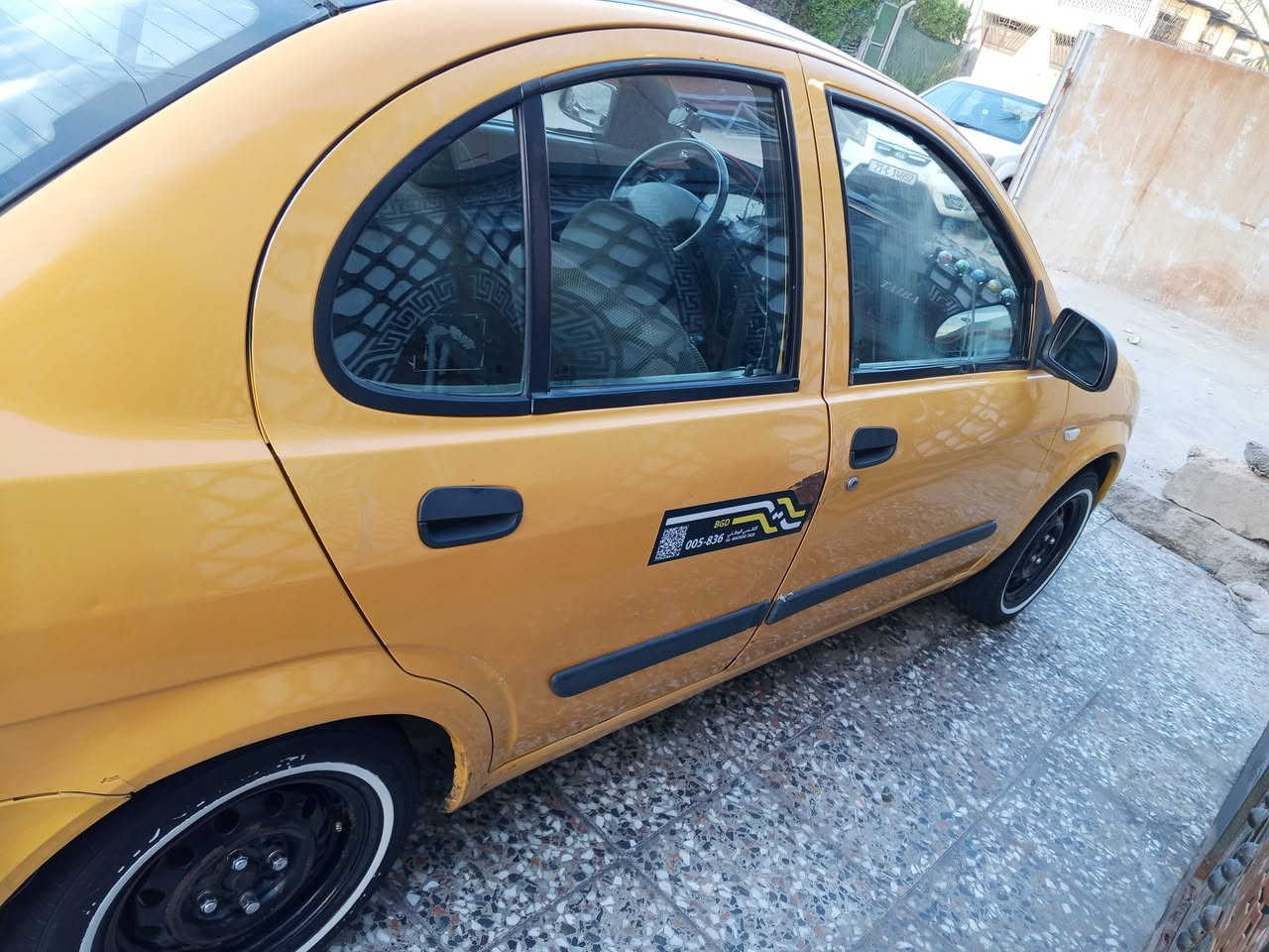 طيبه البيع بيها خيط تبخير رقم انكليزي تحويل ثاني مصفره هيه وغرمات ب30 وبيها مجال مكاني بغداد حي الاعلام ***********
