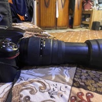 نيكون D7500 • عدسة 70-300 • مستعمل شهرين