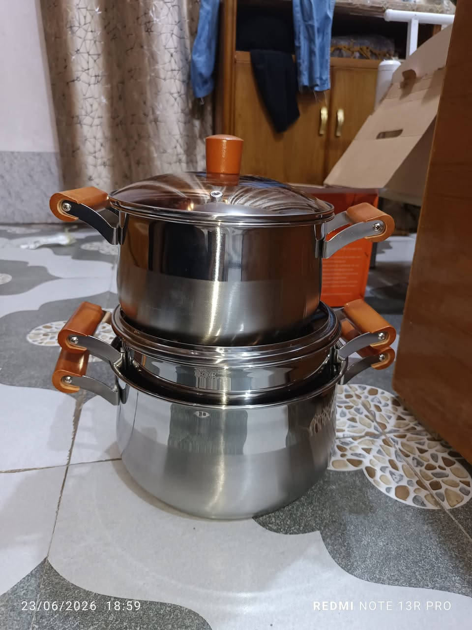 كدور سل ستيل 3قطع يدات خشب قبق زجاج جدد غيرمستخدم لبيع عنوان حله


**إذا كنت صاحب هذا الإعلان وتريد حذفه لأي سبب، رجاءا أرسل رسالة إلى الدعم الفني**