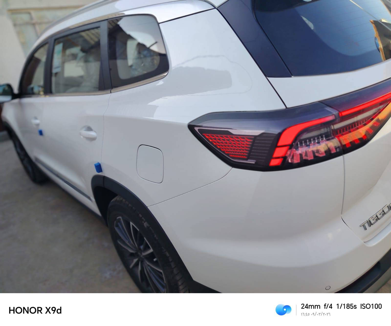 🚗 للبيع: شيري تيجو 8 برو (Plug-in Hybrid) 2024
📍 مكان السيارة: بغداد / الكويريش
📞 للتواصل: ***********
💰 السعر: 36 مليون دينار عراقي – قابل للتفاوض
📊 المسافة المقطوعة: 0 كم (زيرو)
🛠️ المحرك: 4 سلندر – 1500cc توربو + محرك كهربائي (PHEV)

⚠️ أضرار السيارة
• كفالة عامة بدون أضرار ✅ 
• السيارة جديدة بوضع الوكالة (زيرو) ✅ 
• ضمان حقيقي لمدة 5 سنوات

⚙️ المواصفات:
• فول مواصفات
• نظام هايبرد (شحن كهربائي وبنزين)
• كاميرات 360 درجة
• حساسات 360 درجة
• السعة 7 راكب
• إطارات جديدة (وضع الشركة)
• وباقي مواصفات الفئة الأعلى من تيجو 8 برو

📌 تفاصيل إضافية
• رقم السيارة: أربيل الدولي الجديد 
• باسم المالك تحويل مباشر
• لون السيارة: أبيض
