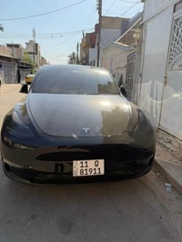 تسلا موديل y 2023 لونج رينج دبل ماطور  السياره اونلاين وكلش نضيفه  ماش...