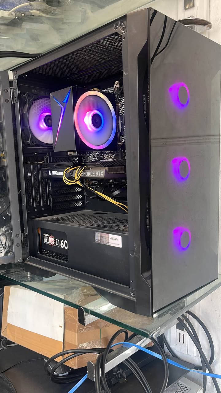 تجميعات للبيع

R5 5500
B450 asus
Rtx 3070 8gb zotac
Ram 16gb 
256gb ssd
1T hdd
Pus 600w 
Gamdias case
مليون بيه مجال

I5 12400f
H610 gigabyte 
Rtx 2060 6gb asus
Ram 16gb
Ssd 256 gb
Hdd 500gb
Pus 500-600w
Msi case

٧٧٥ الف بي مجال

R5 3500x
B450m soyo white
Gtx 1660ti 6gb
Ram 16 gb white 
M.2 256gb
Pus 500-550w
White case 3fan rgb

660 الف بي مجال قليل موصل, نينوى


**إذا كنت صاحب هذا الإعلان وتريد حذفه لأي سبب، رجاءا أرسل رسالة إلى الدعم الفني**