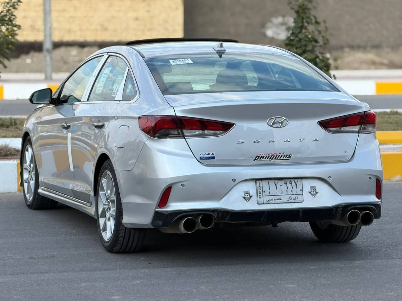 للبيع سوناتا موديل 2018 وارد امريكي 
ضرر جاملغ وبنيد تبديل فول مواصفات 
الاخير 1/1 بصمه تشغيل فتحه سلايت 
اشاير بالمري كشن جلد كهربائي لايت 
زنون ويل كروم السياره جاهزه الاخير
مكينه كير حداده تبريد تدافئه وجديده
المكان ذي قار مركز السعر 125 وبيه مجال
الاستفسار***********
