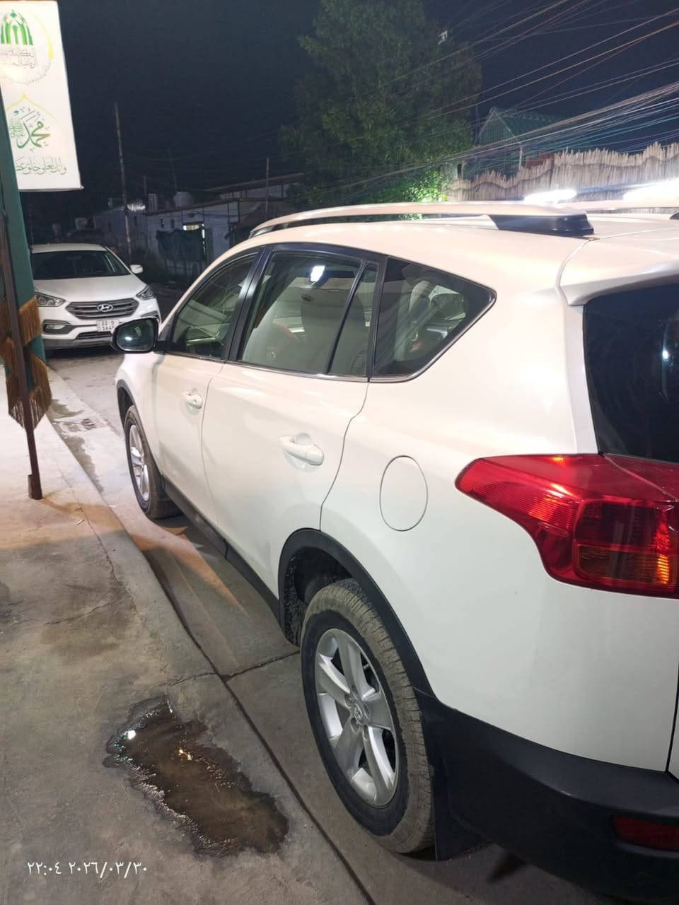 اللهم صلّ على محمد وآل محمد
للبيع راف فور ٢٠١٣ خليجي شركه جهان بيها تكحيلات وضربه بسيطه بالجاملغ الامامي جهه السايق كد شبر محرك كير صدر تبريد داخل جديدي ماشيه 200 الف قابل للزياده رقم اربيل انكليزي 
السعر 160 العنوان بغداد الغزاليه الهاتف ***********
