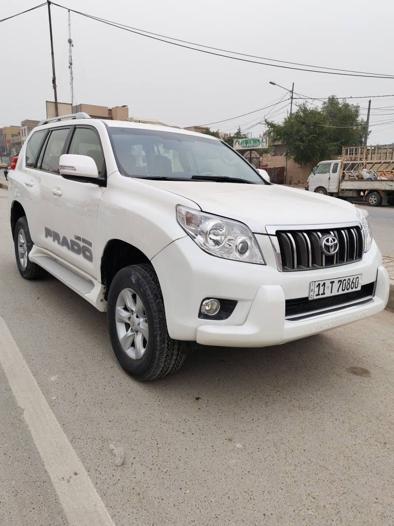 برادو 2011 خليجي مكفوله كفالة عامة لا ضربه ولا صبغ فقط بارد في جاملغ الامامي السونار في المنشور لون ابيض لؤلؤي
السعر 210$وبيه مجال حك جيه بسمي شخصيآ
مواصفات نص فول مكينه ٢٧٠٠ شاشه كبيره اندرويد تبريد لمس ثلاجه داخليه مري شفط تحكم ستيرن كامره خلفيه نضام ايكو اقتصاد بانزين مانع الانزلاق حساسات خلفيه اشاير بلمري ٧ راكب ٣قطع تبريد فورويل درايف داخل بيجي وبيها مواصفات اكثر سياره ماشيه ٢٨٦ سياره رقم بغداد جديد هزه وفحص جدد سنويه ٢٠٣٠ تحويل ثاني يوم عنوان بغداد 
للستفسار *********** بغداد, العراق
