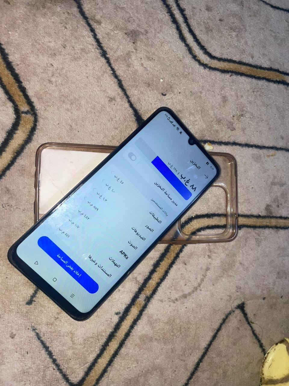 سلام عليكم ريلمي نوت 60x
ذاكره128
بصمتين دبل خط كامل ملحقات 
كفر شاحنه كارتونه للمراوسه بايفون 
مكان نجف كوفه ***********
