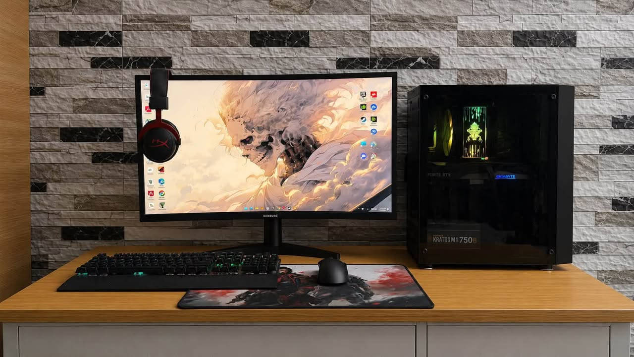 ادمن وافق
ادمن وافق

🔹 مكلف بالنشر

🔹 مكلف بالنشر

🔹 مكلف بالنشر

💻 للبيع PC Gaming كامل مع جميع الملحقات

مواصفات الحاسبة:

✅ المعالج: Intel Core i5-12400F

✅ اللوحة الأم: ASUS PRIME B660M-K D4

✅ كرت الشاشة: GIGABYTE RTX 3060 GAMING OC 12GB

✅ الرام: Corsair Vengeance PRO RGB DDR4 16GB (8×2) 3600MHz

✅ SSD: Lexar NVMe 256GB

✅ SSD: Lexar NM620 NVMe 2TB Gen 3

✅ مزود الطاقة: Gamdias Kratos 750W RGB Bronze

✅ مبرد المعالج: Snowman MT6 Dual Fan RGB

✅ الكيس: Gamdias Aura GC2 مع 4 مراوح RGB

🎁 الملحقات:

🖥️ شاشة Samsung Odyssey G3 مقاس 27 إنج، 144Hz، IPS، مقوسة.

⌨️ كيبورد وماوس نوعيات جيدة.

🎧 سماعة HyperX Cloud II.

🔋 UPS أون لاين (1 KVA).

السعر مليون و 100 الف غير قابل للتفاوض

📍 الموقع: بغداد – البياع

📞 للاستفسار: ***********
