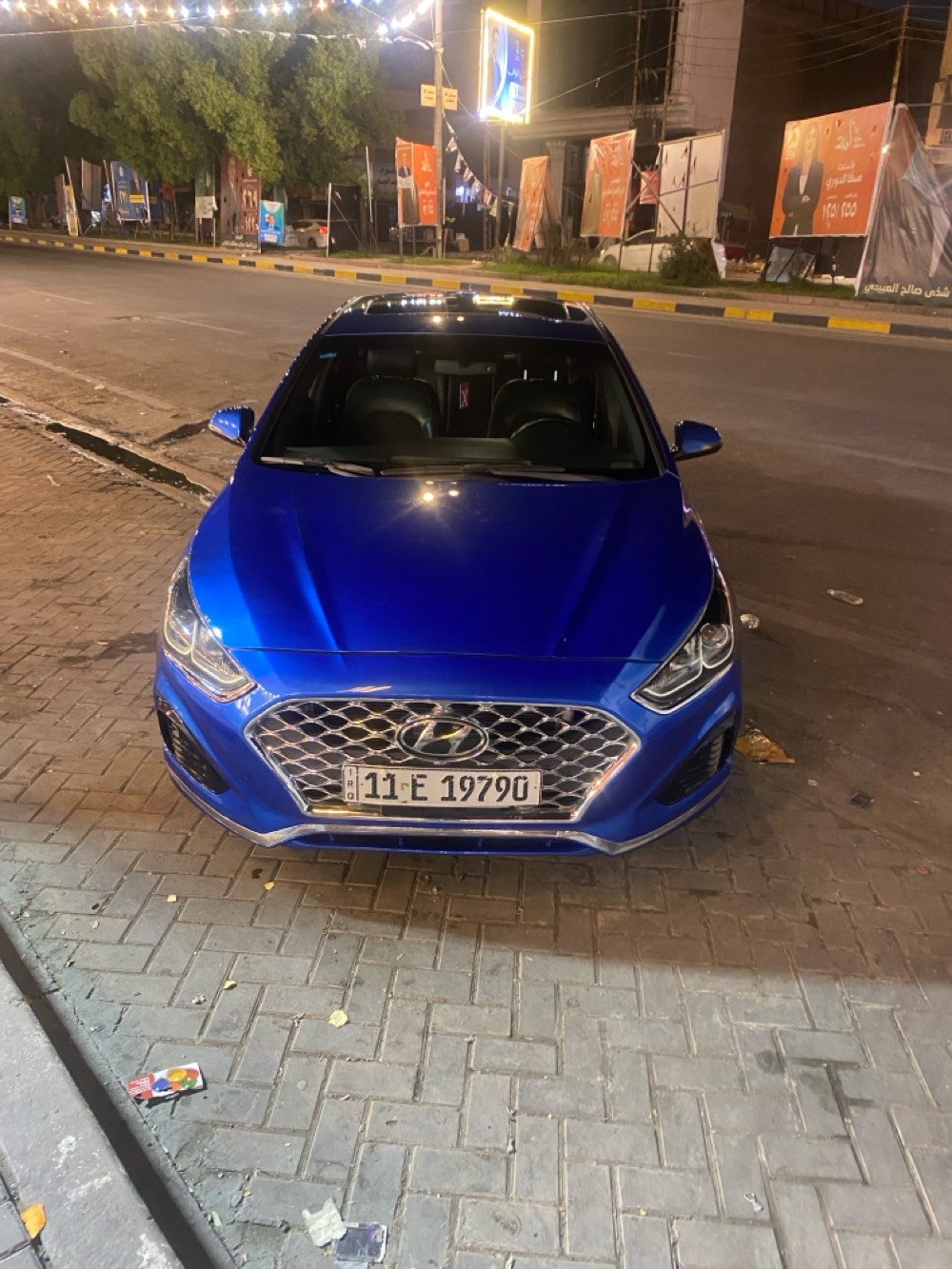 العنوان بغداد العامريه
سوناتا سبورت فول ماشيه63 موديل18 السياره جديده وحلوه جداً مابيه حادث السياره