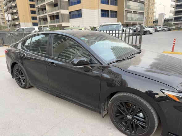 كامري 2025 SE فول عدا البانوراما 
السياره بدون حادث فقط دعاميه بدون لا صبغ ولا بارد السياره كانمأ كلين 
السياره كراسي جلد وتدفئة وكهرباء ويل بلاك شاحن واير ليس بصمه مكينه 2500
السياره زيرو ماشيه 6000 فقط 
رقم بغداد باسمي عنواني المنصور البوابه 
***********
سعر 225 ورقه بيها مجال من تشوفها فقط

