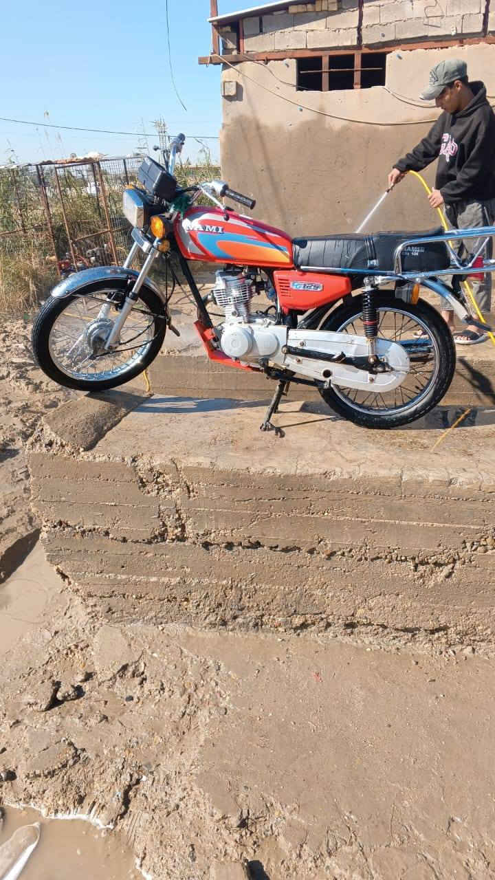 سلام عليكم دراجه نامه‌ للبيع اوراق اصولي موديل ٢٠٢٣الدراجه خير من الله السعر ٥٢٥ او بيه مجال مكاني بابل محاويل قريت البعلوان هاذه رقمي ***********
