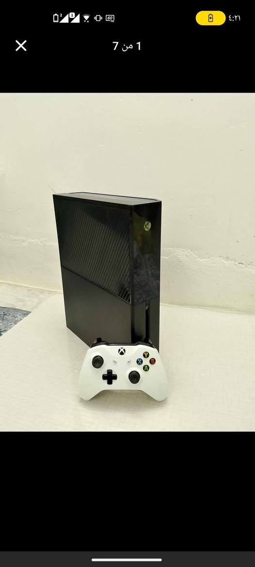 xbox one fat  1 تيرا يده مال ون اس ويه جهاز يشتغل بدون مشاكل ابد 125الف بي مجال ***********
