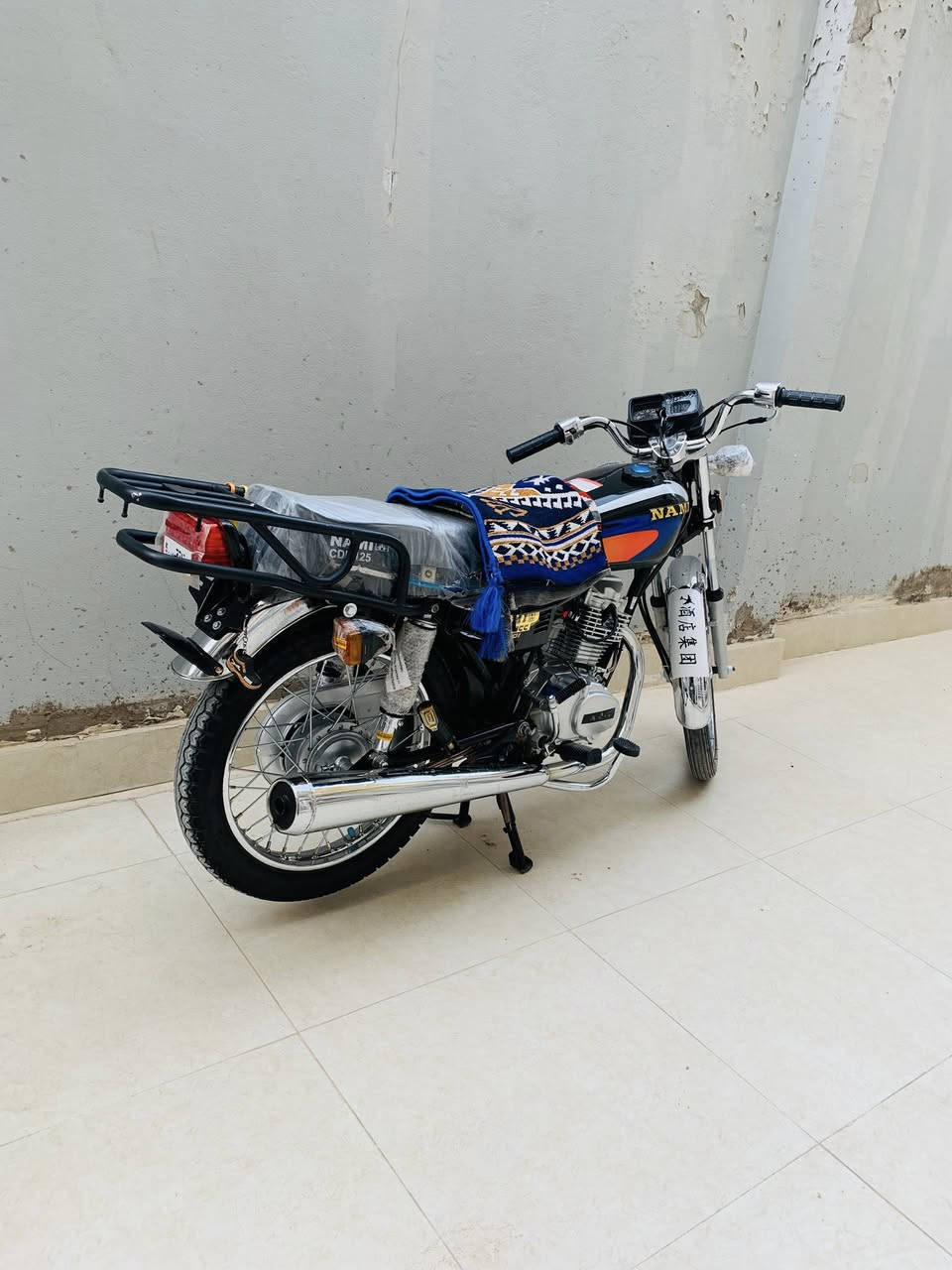 سلام عليكم ماطور للبيع 23 كفاله عامه ماعدا تفيلس 7 اوراق شاصي مكينه مطابقه وكيل نوفل دراجه خير من الله متواجد خاص او اتصال ***********
