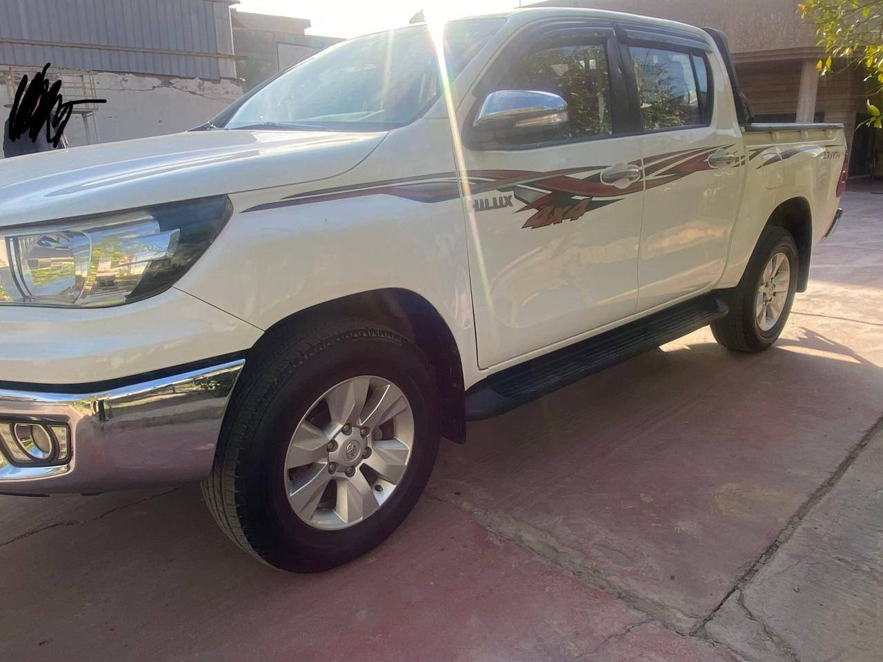 سونار مرفق بالمنشور 
(((( سياره متجايه ))))
هايلوكس 2016 
فور ويل كويتي
رقم بغداد انكليزي بأسمي

السعر 215 وبيها مجال بسيط 

مكاني بغداد الشعب 

***********
