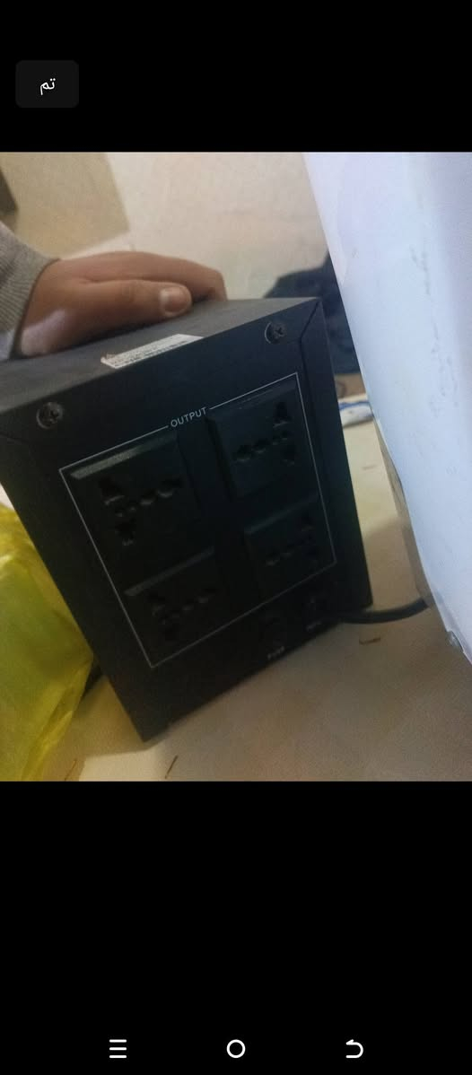 السلام عليكم
يوبي أس حجم 1500vAللبيع ب75وبي مجال للاستفسار الاتصال على الرقم ***********
