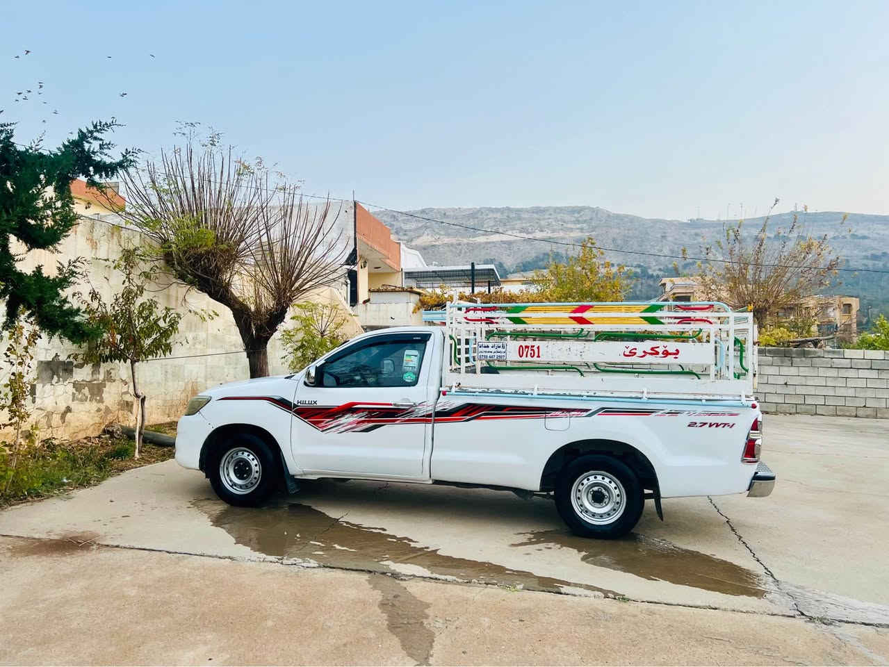 تۆیۆتا مەرزیە مۆدێل ٢٠٠٨🌷پێش و پشتی کراوەتە ٢٠١٤.🌷سەیارەکی پاکو 🌷خاوێن و توندوو تۆڵە ماڵی کەسابەتە مەسرەفی تێدا نیە .🌷تایەو ویلی نوێیە،🌷سەقفو شانی بێ بۆیاخە ،🌷قەلبی بۆ جوانی پەم کراوە، 🌷پێشی دەعمەکی کەمی هەیە بێ ناو گرتن، 🌷
نامە جواب نادرێتەوە رەقەمی دادەنێم 
ناونیشان کۆیە🌷
ژم / *********** كويسينجاك, أربيل
