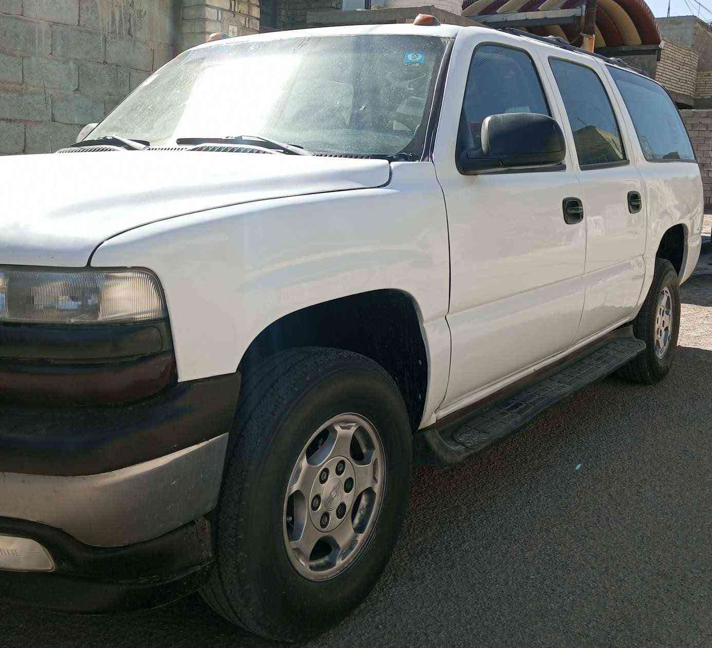 السلام عليكم يوكن موديل ٢٠٠١ مصبوغ عام رقم بغداد خصوصي جديد مكينه 5300 والكير 700بيه عته بنمر 3
٦برغي السعر 80 اوبيه مجال 
عنوان بغداد محموديه
***********
