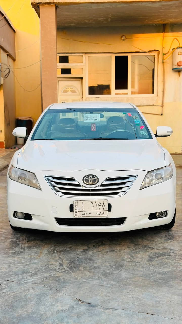 السلام عليكم
للبيع كامري 2008 خليجي GL لون ابيض 

بيه صبغ موضح اخر صوره بدون دواخل وجاملغ امامي رش يعني 4 قطع 

محرك كير مامفتوحات صدر تخم تاير جديد تبريد تدفئه كهربائيات سياره جاهزه مابيه نقص 

رقم كركوك باسمنه مشروع وطني سنويه لل28 تحويل ثاني يوم 

تبريد خلفي داخل لونين كامرا ويل كب اشاير بلمري..

البيع نقد ويرهم مقدمه زينه معا كافت الضمانات 

العنوان الشرقاط اسديره 
***********
***********
