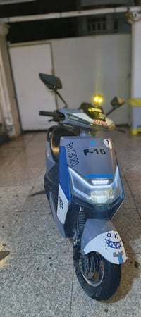 س سلام عليكم دراجه شحن الماسه نوع سكنس دراجه نضيفه بطاريات عل فحص السع...