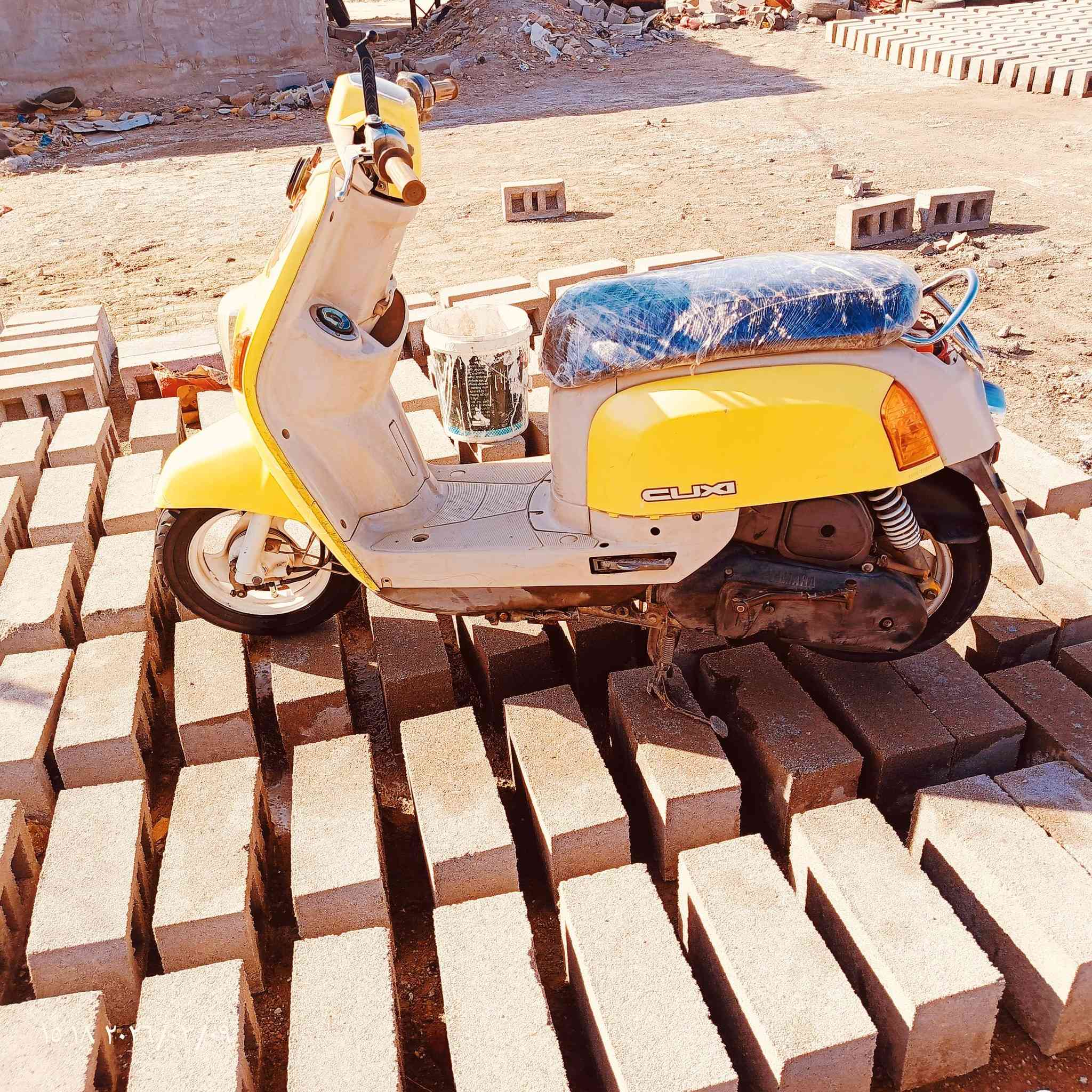 سلام عليكم للبيع دراجه ماكس بوليسي مكينه مامفتوح كهربائيات كله شغاله نكره سلف هندر كفرات ليموني🍋ولكعيه حليبي🥛 السعر 850وبيها مجال قليل مكان الناصريه رقم الهاتف***********بي واتساب
