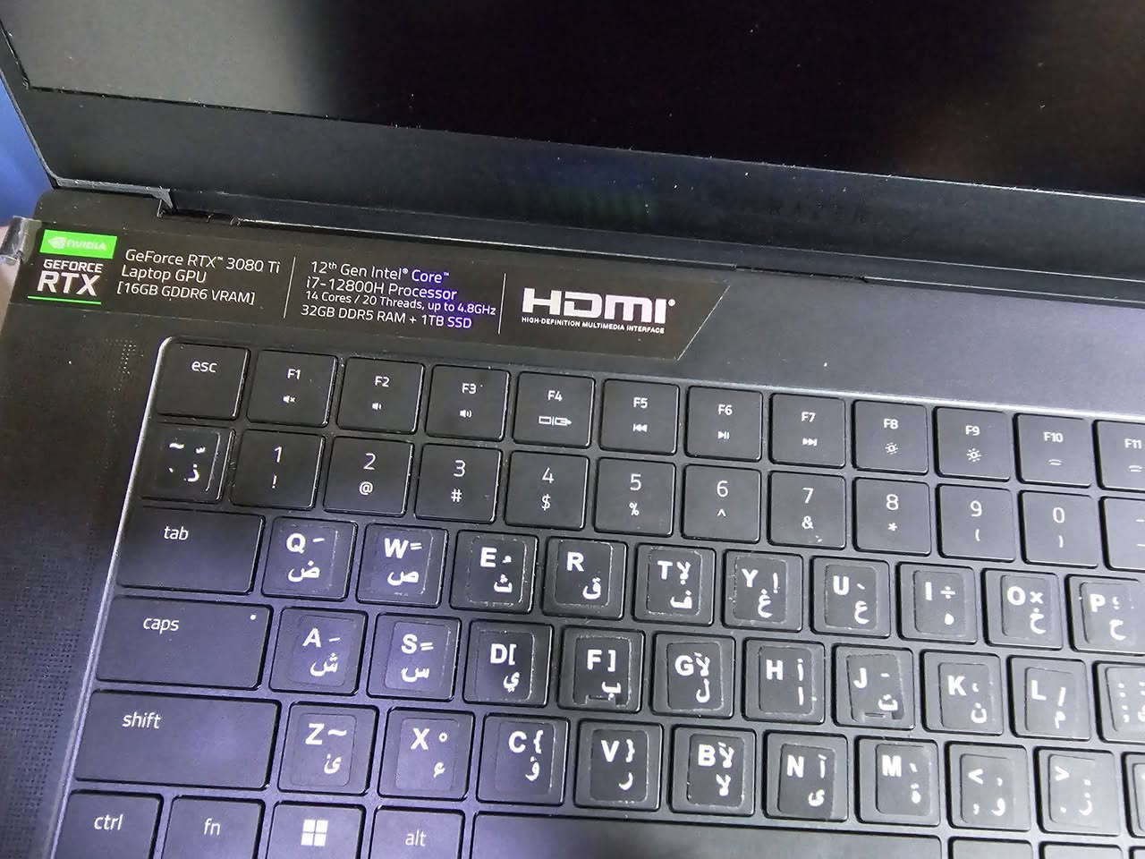 لابتوب للييع السعر
مليون و أربعمية وخمسين الف مع فان memo هدية
المواصفات :
geforxe rtx 3080ti
laptop gpu 
(16GB GDDR6 VRAM

12 gen intel core

i7-12800H processor
14 cores / 20 threads up to 4.80 Hz
32GB DDR5 Ram + 1TB SSD


**إذا كنت صاحب هذا الإعلان وتريد حذفه لأي سبب، رجاءا أرسل رسالة إلى الدعم الفني**