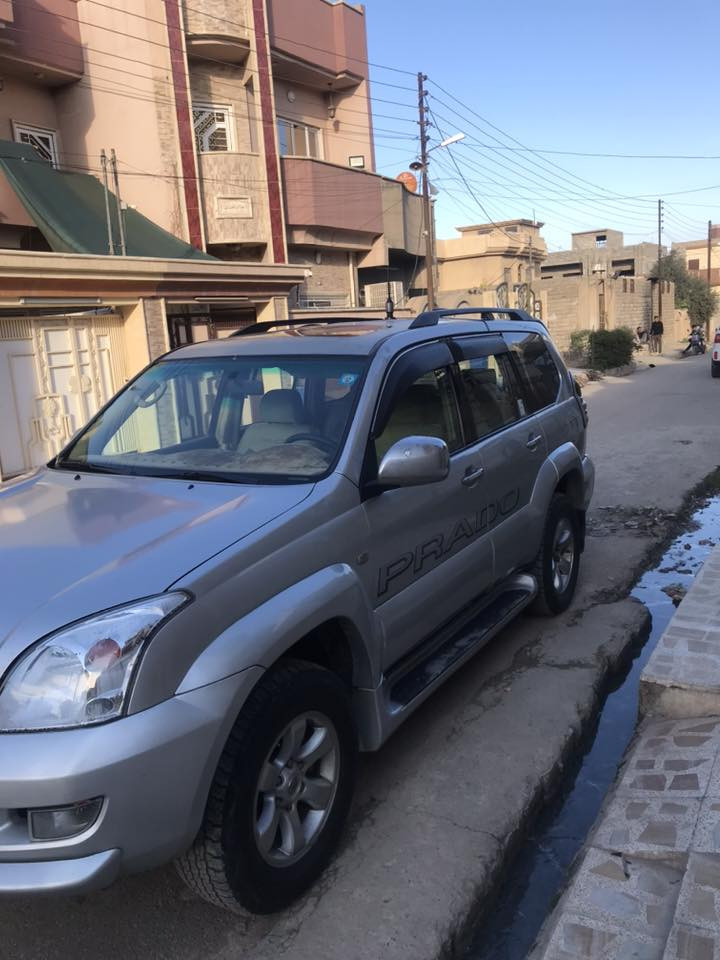 سلام عليكم برادو 2004للبيع مكينه وكير شرط مكينة 6Vتبريد تدفئه كلو شرط بيها منضوما مال غاز دبل تانكي بيها صبغ ٣قطع بوند وجاملغين سعر 140وبيها مجال وشرط التحويل سياره بسمي مكاني موصل ***********
