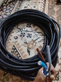 عندي گيبل للبيع 4 خطوط المتر ب6 ألف طوله 50 متر جديد مامستخدم أبد-أبو ...