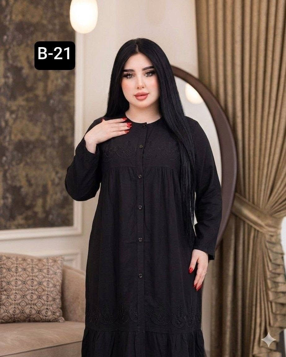 🛑🛑قياس خاص🛑🛑

جديد  لموسم محرم الحرام 🖤 

دشداشه نسائي دبل كلوش تطريز سواد فاحم  

الخامه كشمير ايطالي اصلي 

القياسات 4XL - 5XL - 6XL - 7XL

#اصغر_قياس_يلبس_وزن_100_كيل

سعر الدرزن 12 قطعة 99الف 

سعر القطعة مفرد 10 الاف فقط 

توصيل كافه المحافظات 4


**إذا كنت صاحب هذا الإعلان وتريد حذفه لأي سبب، رجاءا أرسل رسالة إلى الدعم الفني**