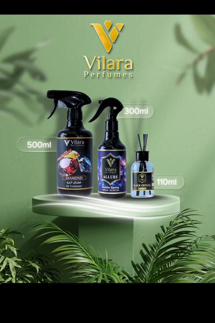 ✨ عطور ومعطرات Vilara الأصلية متوفرة الآن ✨
معطرات منزلية بروائح فاخرة وثبات مميز تضيف لمسة من الانتعاش والأناقة لبيتكم 🌸🏡
📌 متوفر: ✅ معطر جو 500 مل
✅ معطر غرف 300 مل
✅ معطر أعواد 110 مل
🔸 لأصحاب المحلات والمكاتب ومن يرغب بالسحب بالجملة، الأسعار خاصة ومميزة.
📞 للاستفسار والطلب أو السحب يرجى مراسلتي أو الاتصال على الرقم:
*********** 📱
