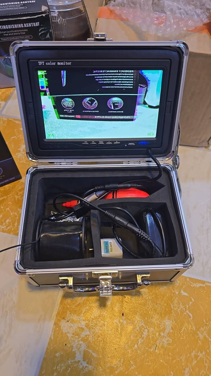 جهاز صيد  الاسماك تحت البحر
شاشه + كامره يجي شحن  
علبه المنيوم بطاريه ليثيوم + شاحنه 
سعر 150 
عنواني بصره


**إذا كنت صاحب هذا الإعلان وتريد حذفه لأي سبب، رجاءا أرسل رسالة إلى الدعم الفني**