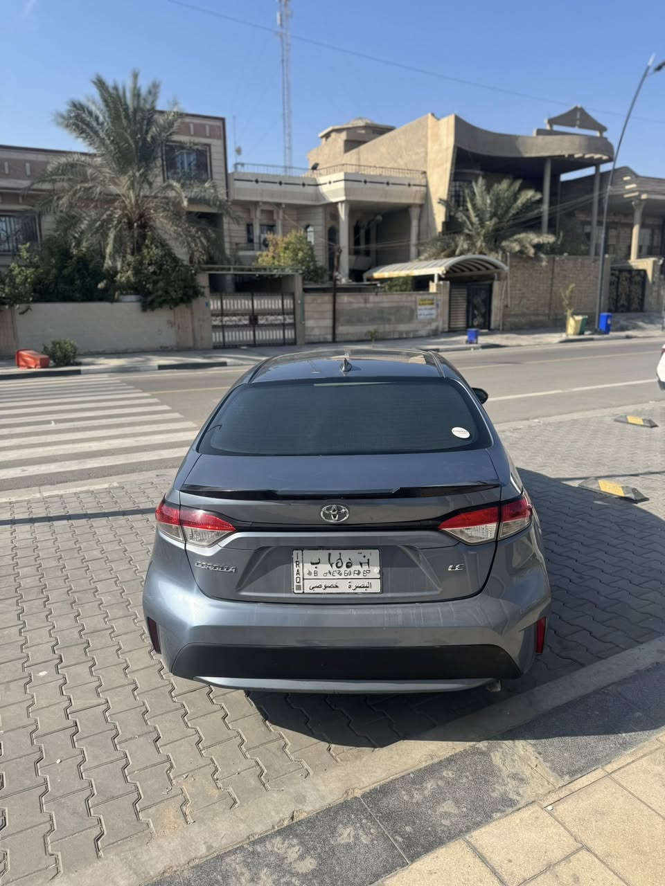 السلام عليكم 
كورلا 22 لون بحري فئة LE رقم بصرة معوقين سنوية 2029 
السيارة مكينة كير مكفول تبريد تدفئة السيارة جاهزة السونار وصور الحادث مرفقات وية الصور 
السعر :130$ وبيهة مجال تجي وتشوف وبخدمتك 
عنوان السيارة البصرة 
للتواصل واتساب او سيم كارت : ***********
