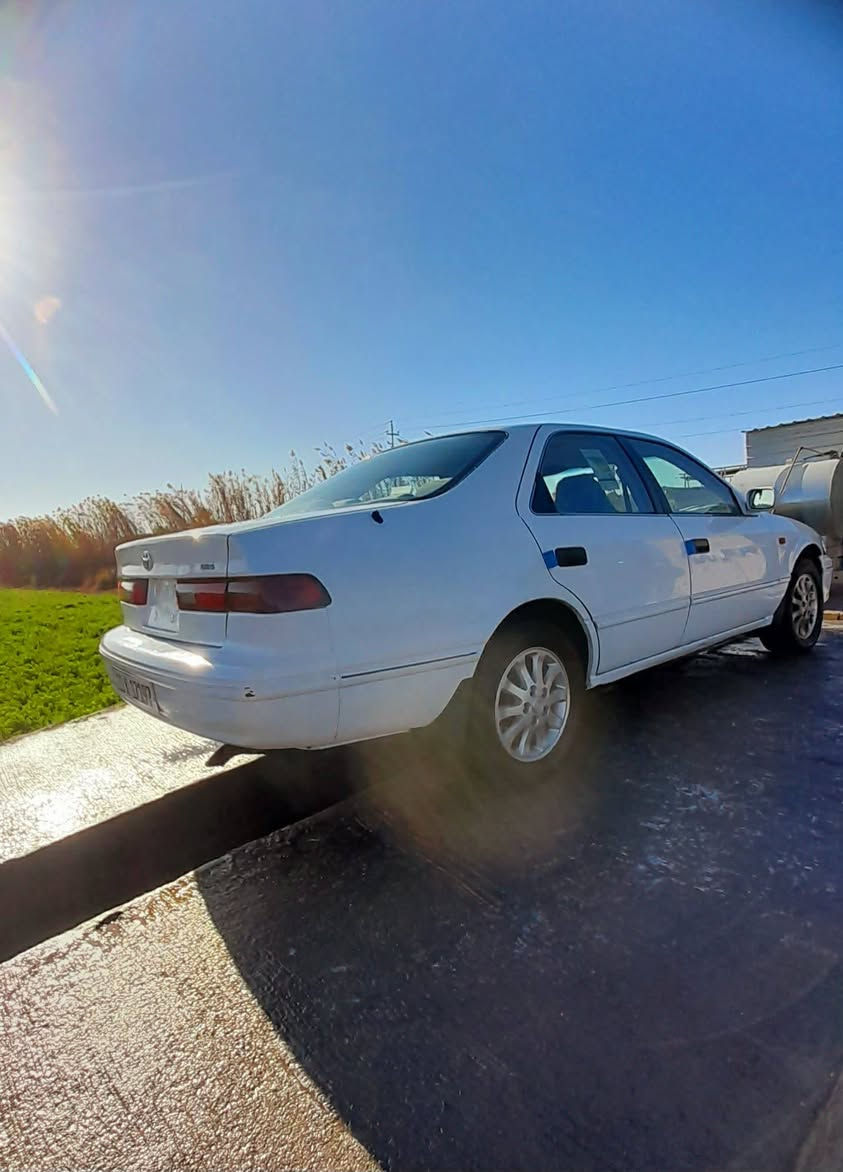 للبيع كامري موديل 2000 رقم بغداد دولي الجديد هزه جديده  بيها يم قطعه صبغ ابيع حزام تريد تفاصيل اكثل خابرني المكان الانبار الكرمه داخل السور الرقم *********** السعر 80 وبيها مجال قليل
