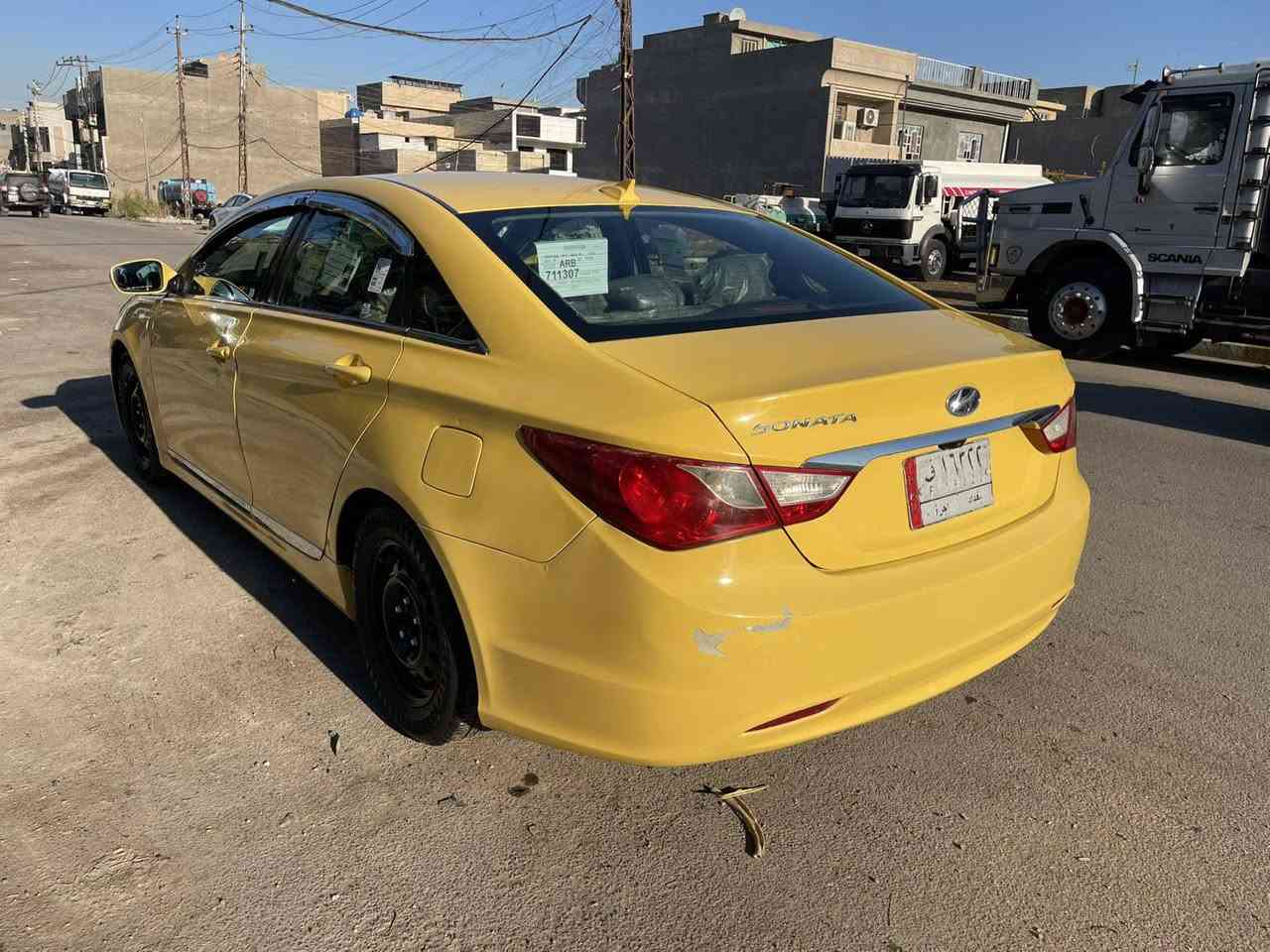 السلام عليكم سوناتا 2013 وارد امريكي حادثها جاملغ امامي وجاملغ خلفي بدون دواخل كير ومكينه لاصرف ولا بخار صدر تايرات تبريد كله جديد مصفره هيئه وغرامات  السياره جاهزه من كلشي مكانها بغداد السعر 81 وبيها مجال ***********
