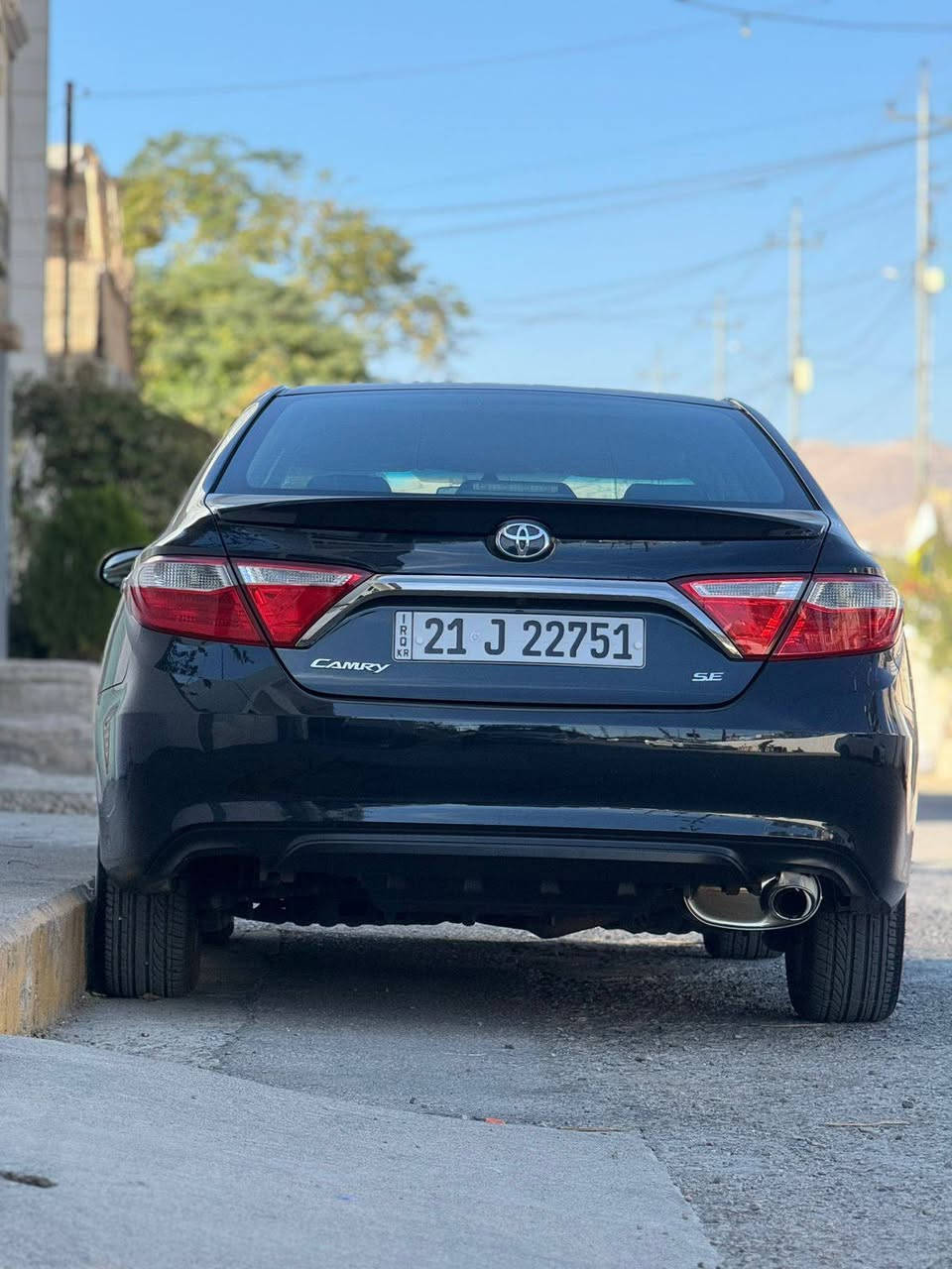 🚗 تۆیۆتا کامری SE بۆ فرۆشتن
مۆدێل:2017 Toyota Camry SE

ژمارە: سلێمانی (21 J 22751) - سەنەوی و ژمارەی نوێیە 
مواسەفات:se
مەکینە 4 پستۆن 
ناوەوە کوشن جلد شاشە و کامێرای دواوە، گێڕ سەر سوکان.
لایتی پێشەوەی گۆڕدراوە بۆ لید و ئیشارەتی لێدەر 
باری سەیارەکە:
ڕۆیشتوو: [216000]
بۆیاخ: [بي بوياخ به س بو نيت گوراوه به بيلاد
گێڕ، مەکینە، ئەیرباگ و تەقە و ڕەقە بەشەرت و بە زەمانی فەحس. سەیارەکە هیچ مەسرەفێکی تێدا نییە.
💵 نرخ: [162] (مەجالی تێدایە بۆ کڕیاری جدی).
📞 بۆ پەیوەندی: [***********] یان نامە بنێرە السليمانية, العراق
