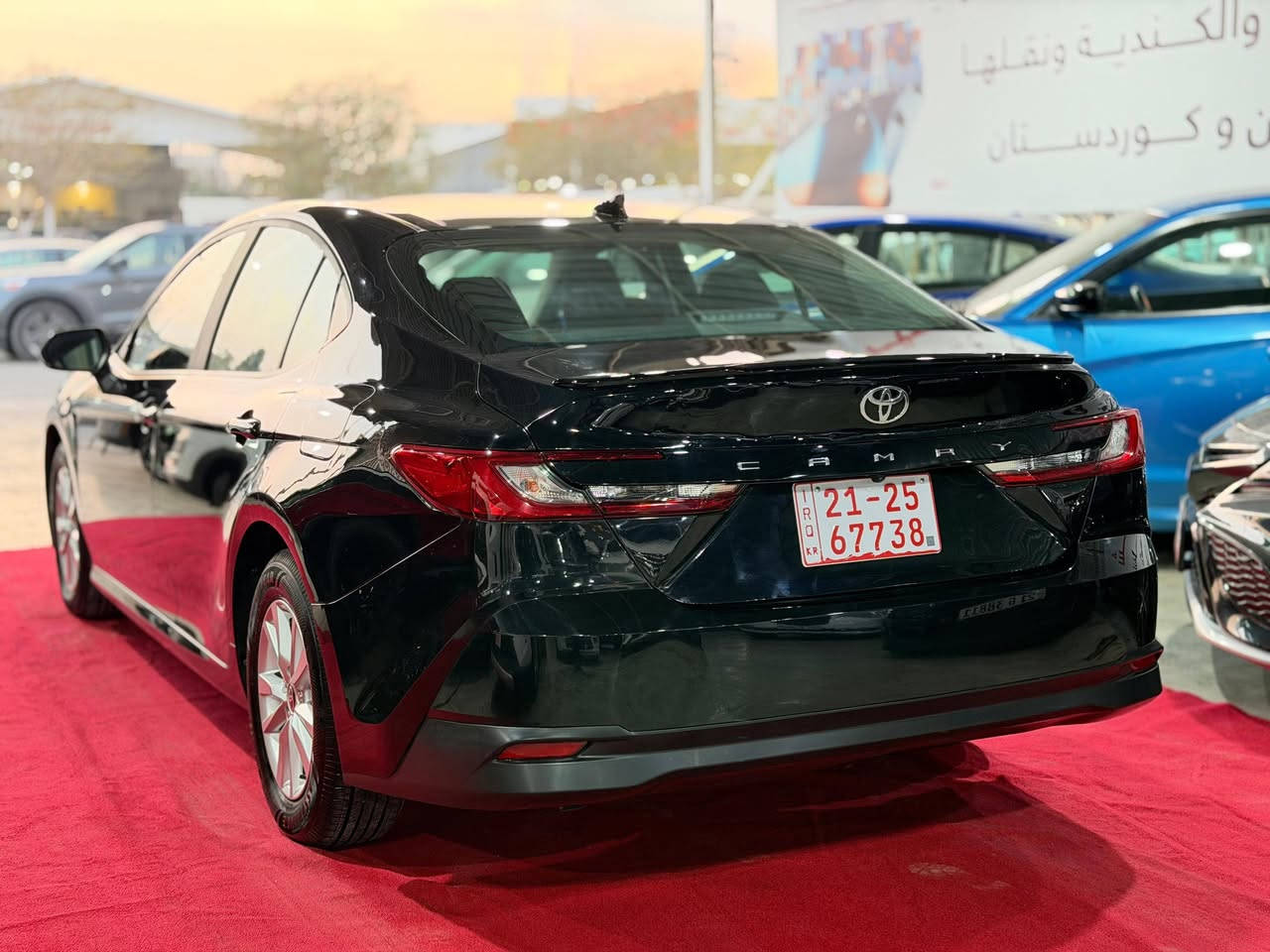 كامري موديل 2025
هايبرد..ماشي ٩ الف فقط..
رقم كاتى..يترقم اربيل وسليمانية 
حادثها جامرلغ خلفي 
بي صبغ وشوية يم رقم.. 
بجم كبس..بدووون ارباك 
موجود بكركوك..سعر 225$
***********
