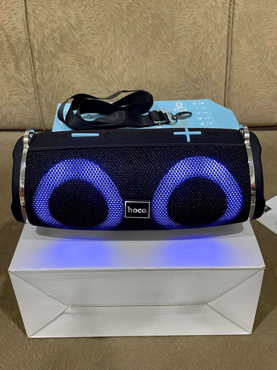 سپیکەری مارکەی HOCO لۆک
بلوتوس و یوئێس بی و میمۆری و ئۆکس
دەنگێکی ئێجگار نایاب خۆش و بەرزی هەیە
قابیلی ئەوەیە گوێی لە قورئان پێ بگریت
دیزاینێکی جوان و نایابی هەیە
شوێن سلێمانی و گەیاندنیش بەردەستە
 نرخی 30 هەزار قفڵ السليمانية, العراق


**إذا كنت صاحب هذا الإعلان وتريد حذفه لأي سبب، رجاءا أرسل رسالة إلى الدعم الفني**