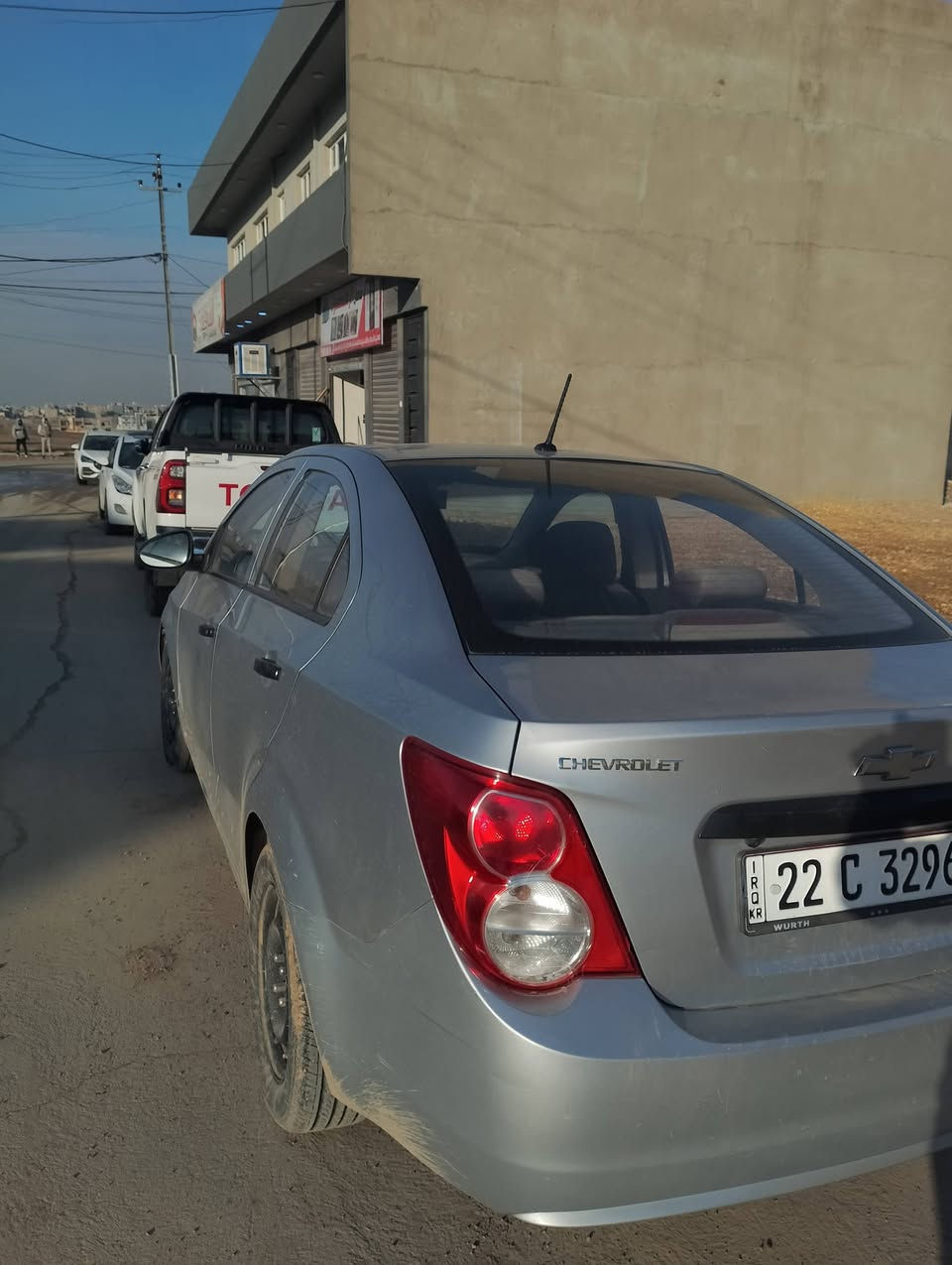 شوفرليت سونيك موديل 2012 رقم اربيل بدون صبغ السياره كير عادي احلى من الصور مكان السياره شرط وجاهزه للتواصل الاتصال ***********

