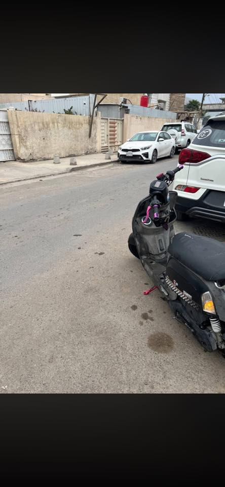 دراجه بوليس نوزل مال رمبه قبل ٣ اشهر نزلت من رمبه دراجه نظيفه ب٧٠٠ وبيها مجال حك الجيه موقع كراده داخل تفاصيل رقم ***********
